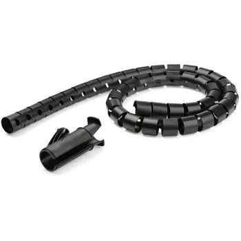 StarTech.com 1,5 m (4,9 ft.) Kabel-Management-Muffe – Spirale – 45 mm (1,8 in.) Durchmesser
