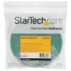 StarTech.com 7,6 m Klettbandrolle - zuschneidbare wiederverwendbare Kabelbinder - industrielles Kabelbefestigungsband auf Rolle / verstellbare Textilumwicklung, grün / wiederverwendbare selbsthaftende Kabelmanagement-Bänder