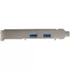 StarTech.com 2-Port USB PCIe-Karte mit 10 Gbit/s pro Port – USB 3.1/3.2 Gen 2 Typ-A PCI Express 3.0 x2 Host-Steuergerät-Erweiterungskarte – Zusatzkarte – Full/Low Profile – Windows & Linux