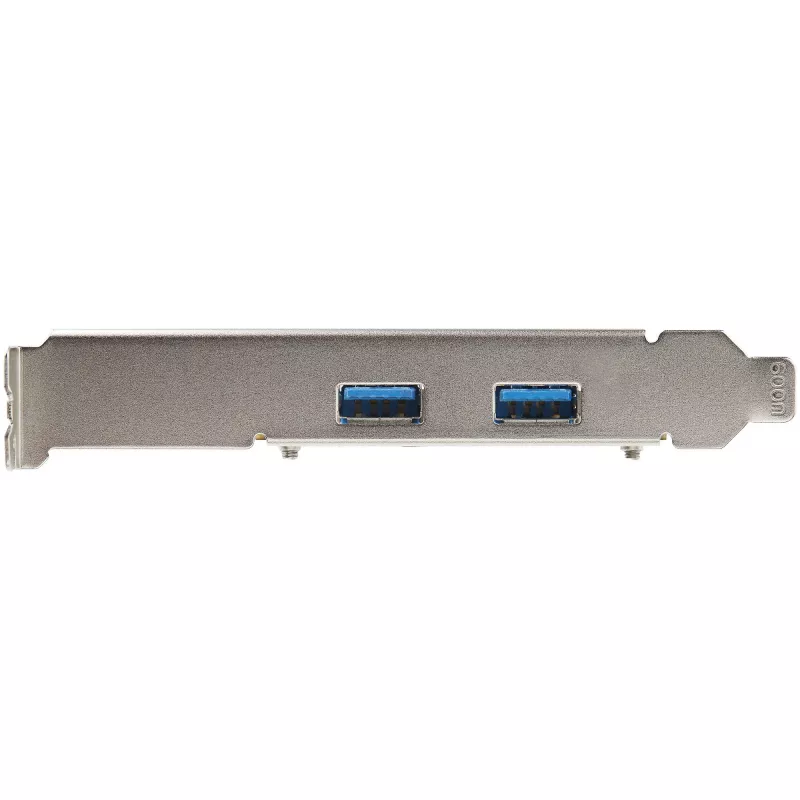 StarTech.com 2-Port USB PCIe-Karte mit 10 Gbit/s pro Port – USB 3.1/3.2 Gen 2 Typ-A PCI Express 3.0 x2 Host-Steuergerät-Erweiterungskarte – Zusatzkarte – Full/Low Profile – Windows & Linux