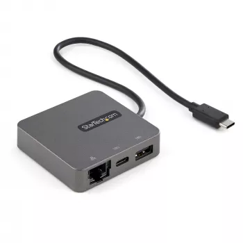 StarTech.com USB-C Multiport-Adapter – USB 3.1 Gen 2 Typ-C Mini-Dock – USB-C auf 4K HDMI oder 1080p VGA Video – 10 Gbit/s USB-A USB-C, GbE – Tragbares Reise-Laptop-Dock – Funktioniert mit Thunderbolt 3