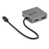 StarTech.com USB-C Multiport-Adapter – USB 3.1 Gen 2 Typ-C Mini-Dock – USB-C auf 4K HDMI oder 1080p VGA Video – 10 Gbit/s USB-A USB-C, GbE – Tragbares Reise-Laptop-Dock – Funktioniert mit Thunderbolt 3