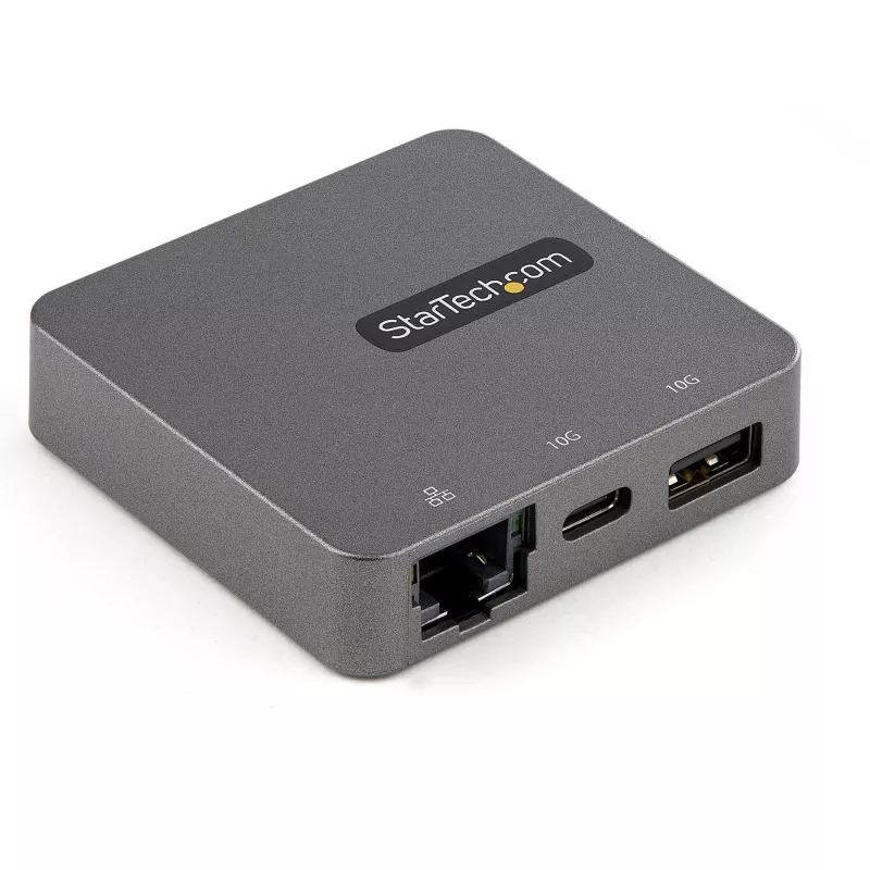 StarTech.com USB-C Multiport-Adapter – USB 3.1 Gen 2 Typ-C Mini-Dock – USB-C auf 4K HDMI oder 1080p VGA Video – 10 Gbit/s USB-A USB-C, GbE – Tragbares Reise-Laptop-Dock – Funktioniert mit Thunderbolt 3