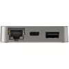 StarTech.com USB-C Multiport-Adapter – USB 3.1 Gen 2 Typ-C Mini-Dock – USB-C auf 4K HDMI oder 1080p VGA Video – 10 Gbit/s USB-A USB-C, GbE – Tragbares Reise-Laptop-Dock – Funktioniert mit Thunderbolt 3