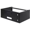 StarTech.com 4U Wandmontage-Netzwerk-Rack – 14 Zoll tief (flaches Profil) – 19 Zoll Patchpanel-Halterung für flache Server- und IT-Geräte, Netzwerk-Switches – 20 kg Tragfähigkeit, Schwarz