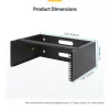 StarTech.com 4U Wandmontage-Netzwerk-Rack – 14 Zoll tief (flaches Profil) – 19 Zoll Patchpanel-Halterung für flache Server- und IT-Geräte, Netzwerk-Switches – 20 kg Tragfähigkeit, Schwarz