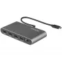 StarTech.com Dual-Monitor Thunderbolt Mini Dock, 4K 60Hz HDMI, treiberloser Hub für Windows & Mac, Gigabit Ethernet, 1 x USB 5Gbps & 1x USB 2.0, 28 cm Kabel