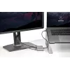 StarTech.com Dual-Monitor Thunderbolt Mini Dock, 4K 60Hz HDMI, treiberloser Hub für Windows & Mac, Gigabit Ethernet, 1 x USB 5Gbps & 1x USB 2.0, 28 cm Kabel