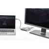 StarTech.com Dual-Monitor Thunderbolt Mini Dock, 4K 60Hz HDMI, treiberloser Hub für Windows & Mac, Gigabit Ethernet, 1 x USB 5Gbps & 1x USB 2.0, 28 cm Kabel