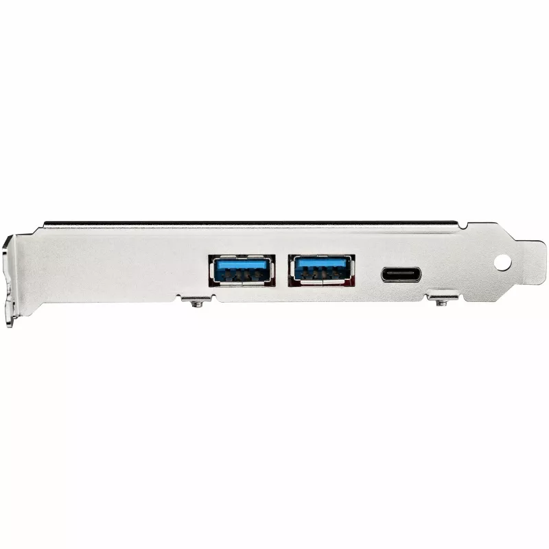 StarTech.com 5-Port USB PCIe Card - 10Gbps USB 3.1 Gen 2 PCIe Card w/ 1x USB-C & 2x USB-A - 1x 2 Port IDC (Internal 5Gbps USB Header Expansion) - USB C PCI Express Steuergerät Card