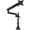 StarTech.com Schreibtischhalterung Monitorarm mit 2x USB 3.0 Anschlüssen, vollbewegliche Einzelmonitorhalterung, bis zu 34 Zoll (17,6 lb/8 kg) VESA-Display, Klemm-/Tüllenmontage, mechanische Feder