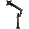 StarTech.com Schreibtischhalterung Monitorarm mit 2x USB 3.0 Anschlüssen, vollbewegliche Einzelmonitorhalterung, bis zu 34 Zoll (17,6 lb/8 kg) VESA-Display, Klemm-/Tüllenmontage, mechanische Feder