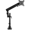 StarTech.com Schreibtischhalterung Monitorarm mit 2x USB 3.0 Anschlüssen, vollbewegliche Einzelmonitorhalterung, bis zu 34 Zoll (17,6 lb/8 kg) VESA-Display, Klemm-/Tüllenmontage, mechanische Feder