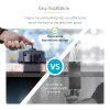 StarTech.com Schreibtischhalterung Monitorarm mit 2x USB 3.0 Anschlüssen, vollbewegliche Einzelmonitorhalterung, bis zu 34 Zoll (17,6 lb/8 kg) VESA-Display, Klemm-/Tüllenmontage, mechanische Feder