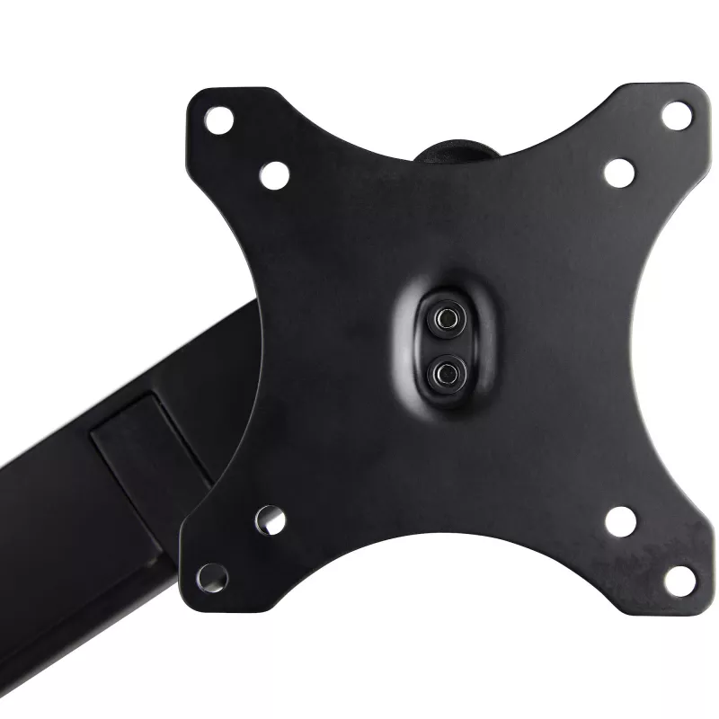 StarTech.com Schreibtisch-Monitorarm mit 2x USB 3.0 Anschlüssen, schlank Full Motion Single Monitorhalterung, bis zu 34 Zoll (8 kg) VESA-Display, Klemm-/Tüllenmontage, mechanische Feder