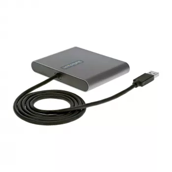 StarTech.com USB 3.0 auf Quad HDMI Adapter, USB auf 4x HDMI Monitor Konverter für Windows (keine Unterstützung für macOS/ChromeOS/Linux) - TAA