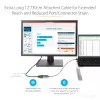 StarTech.com USB-C-auf-DVI-Adapter – 1920x1200p USB-C-auf-DVI-D-Adapter-Dongle – USB-Typ-C-auf-DVI-Display/Monitor – Videokonverter – Thunderbolt 3 kompatibel – 12 Zoll langes fest angebrachtes Kabel – Aktualisierte Version von CDP2DVI