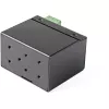 StarTech.com PoE+ Industrieller Glasfaser-zu-Ethernet-Medienkonverter 30W - SFP auf RJ45 - Singlemode/Multimode Glasfaser auf Kupfer Gigabit Ethernet - Mini/kompakte Größe - IP-30/ -40 bis +75°C