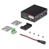 StarTech.com PoE+ Industrieller Glasfaser-zu-Ethernet-Medienkonverter 60W – SFP auf RJ45 – Singlemode/Multimode Glasfaser zu Kupfer Gigabit Ethernet – Kompakte Größe – IP30/ -40 bis +75 °C