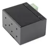 StarTech.com Industrieller Glasfaser-zu-Ethernet-Medienkonverter – 100 Mbit/s SFP auf RJ45/Cat6 – Singlemode/Multimode optische Faser zu Kupfernetzwerk – 12-56 V DC – IP-30 / -40 bis +75 °C