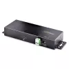 StarTech.com 7-Port Industrial USB 10Gbps Hub mit Netzteil, Metall, montierbar, 5x USB-A und 2x USB-C Downstream-Ports, ESD-Schutz, Powered USB-Hub, TAA