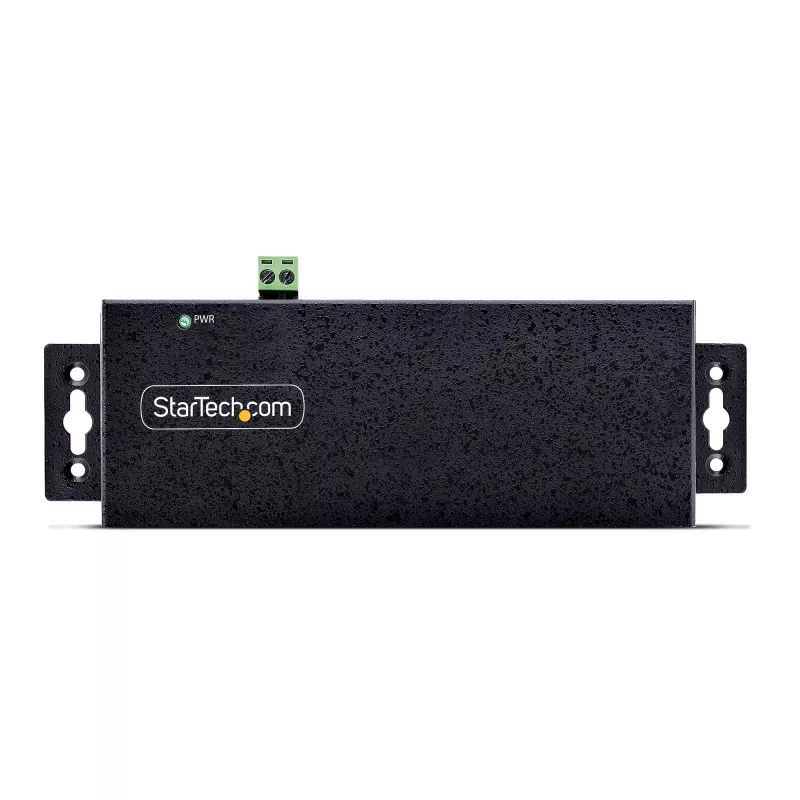 StarTech.com 7-Port Industrial USB 10Gbps Hub mit Netzteil, Metall, montierbar, 5x USB-A und 2x USB-C Downstream-Ports, ESD-Schutz, Powered USB-Hub, TAA