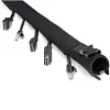 StarTech.com 40 Zoll (1m) Neopren-Kabelmanagementhülle mit Reißverschluss & Schnalle – 1,2 Zoll (3cm) Durchmesser – Computer/PC Strom-/Netzwerk-/AV-Kabelabdeckung/-Manager – flexible Kabelorganizer-Hülle – Schwarz
