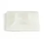 StarTech.com 100er-Pack Kabelbinder-Sockel mit Klebeband für 0,21 Zoll (5,5 mm) breite Kabelbinder – Nylon/Kunststoff-Kabelbinderhalterungen – Elektro-/Netzwerkkabel-Wickelhalterungen / 94V-2 Brandschutz & UL-zertifiziert TAA