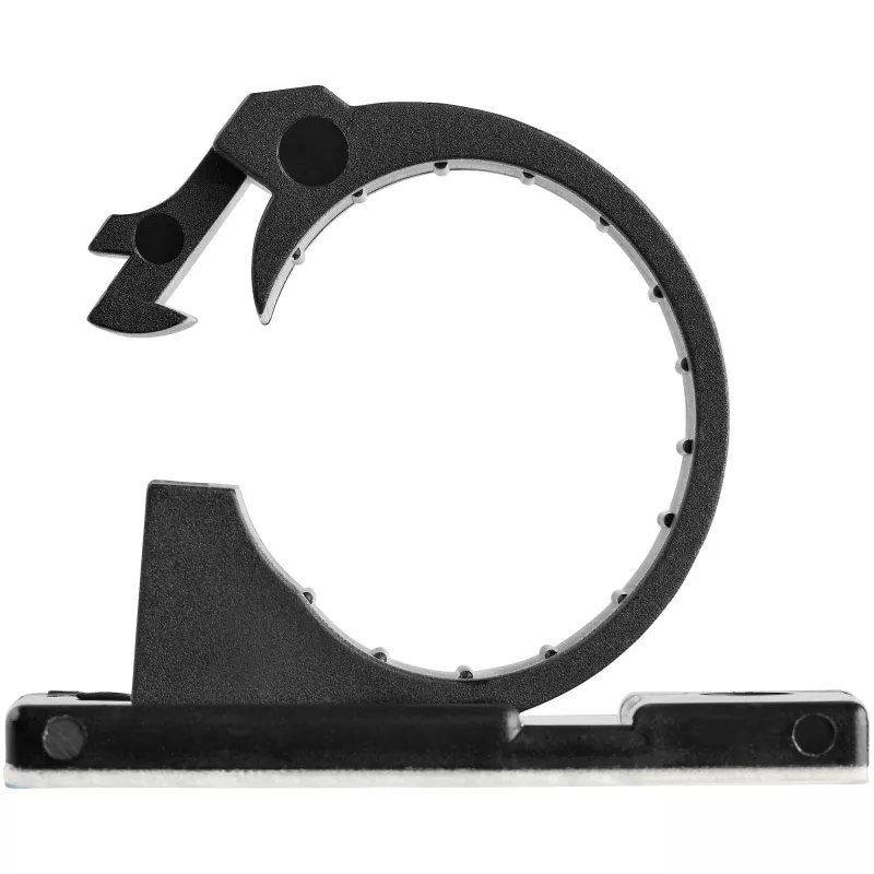 StarTech.com 100 selbstklebende Kabelmanagement-Clips Schwarz – Netzwerk/Ethernet/Bürotisch/Computerkabel-Organizer – Klebende Kabel-/Leitungshalter – Nylon-Selbstklebeclip UL/94V-2 feuerbeständig