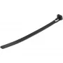 StarTech.com 15 cm wiederverwendbare Kabelbinder – 7 mm breit, 35 mm Bündeldurchmesser, 22 kg Zugfestigkeit, lösbare Nylonbinder, Innen-/Außenbereich, 94V-2/UL-gelistet, 100er-Pack – Schwarz