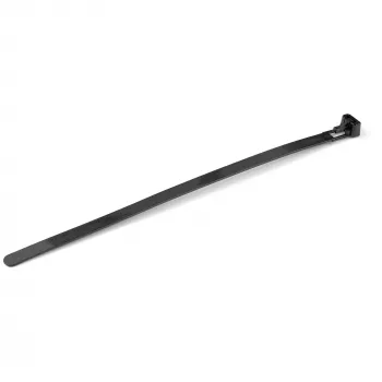 StarTech.com 20 cm wiederverwendbare Kabelbinder – 7 mm breit, 50 mm Bündeldurchmesser, 22 kg Zugfestigkeit, lösbare Nylon-Kabelbinder, Innen-/Außenbereich, UL94 V-2 gelistet, 100er-Pack – Schwarz