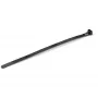 StarTech.com 20 cm wiederverwendbare Kabelbinder – 7 mm breit, 50 mm Bündeldurchmesser, 22 kg Zugfestigkeit, lösbare Nylon-Kabelbinder, Innen-/Außenbereich, UL94 V-2 gelistet, 100er-Pack – Schwarz