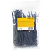 StarTech.com 20 cm wiederverwendbare Kabelbinder – 7 mm breit, 50 mm Bündeldurchmesser, 22 kg Zugfestigkeit, lösbare Nylon-Kabelbinder, Innen-/Außenbereich, UL94 V-2 gelistet, 100er-Pack – Schwarz