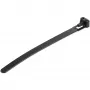 StarTech.com 12cm wiederverwendbare Kabelbinder – 7mm breit, 30mm Bündeldurchm., 22kg Zugfestigkeit, lösbare Nylonbinder, Innen/Außen, 94V-2/UL-gelistet, 100er-Pack – Schwarz