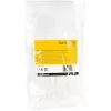 StarTech.com 12 cm wiederverwendbare Kabelbinder – 7 mm breit, 30 mm Bündeldurchmesser, 22 kg Zugfestigkeit, lösbare Nylonbinder, Innen-/Außenbereich, 94V-2/UL gelistet, 100er-Pack – Weiß
