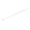 StarTech.com 4 Zoll (10 cm) Kabelbinder – 1/16 Zoll (2 mm) breit, 7/8 Zoll (22 mm) Bündeldurchmesser, 18 lb (8 kg) Zugfestigkeit, selbstverriegelnde Nylon-Kabelbinder mit gebogener Spitze – 94V-2/UL-gelistet, 100er-Pack – Weiß