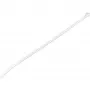 StarTech.com 10 Zoll (25 cm) Kabelbinder – 1/8 Zoll (4 mm) breit, 6,8 cm Bündeldurchmesser, 22 kg Zugfestigkeit, selbstsichernde Nylon-Kabelbinder mit gebogener Spitze, 94V-2/UL-gelistet, 1000er-Pack – Weiß