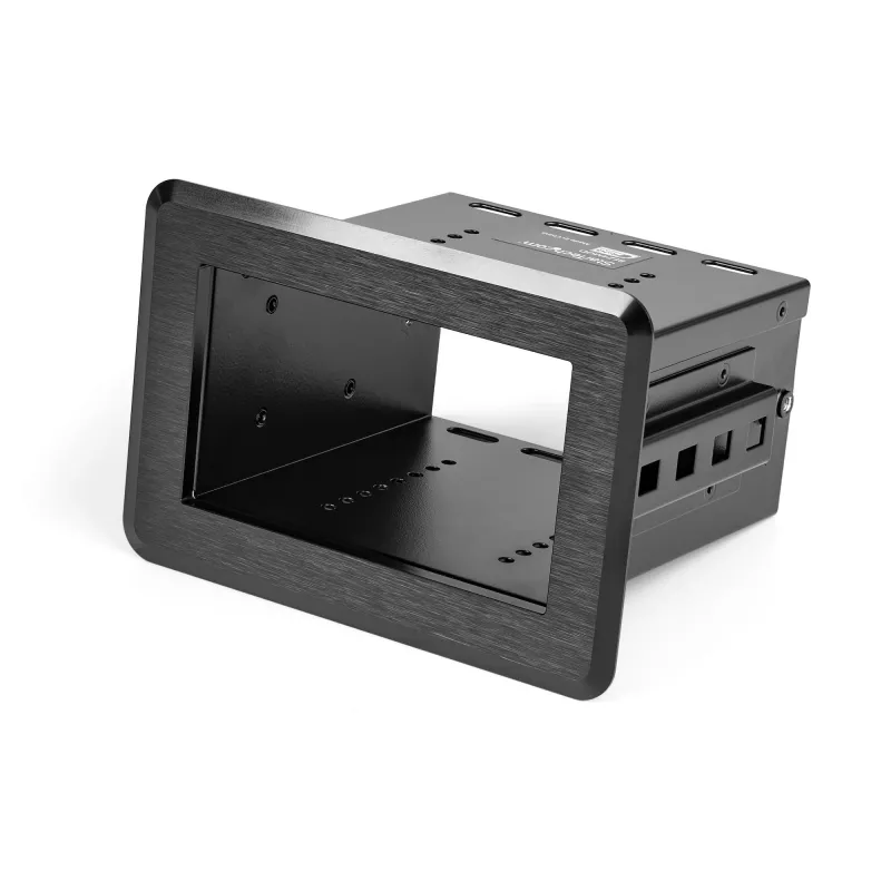 StarTech.com Konferenzraum-Dockingstation – Universelles Laptop-Dock – 4K HDMI, 60W Power Delivery, USB-Hub, GbE, Audio – Tisch-Konnektivitätsbox für Huddle-/Boardroom-Collaboration-Spaces