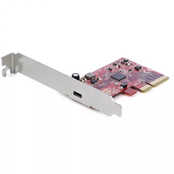 StarTech.com 1-Port USB 3.2 Gen 2x2 PCIe-Karte, USB-C 20 Gbit/s SuperSpeed PCI Express 3.0 x4 Steuergerät-Karte, USB Typ-C Adapterkarte, nur Daten, Windows/macOS/Linux, TAA
