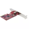 StarTech.com 1-Port USB 3.2 Gen 2x2 PCIe-Karte, USB-C 20 Gbit/s SuperSpeed PCI Express 3.0 x4 Steuergerät-Karte, USB Typ-C Adapterkarte, nur Daten, Windows/macOS/Linux, TAA