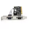 StarTech.com PCI Serial Parallel Combo Card mit zwei seriellen RS232-Ports (DB9) & 1x parallelem LPT-Port (DB25) – PCI-Combo-Adapterkarte – PCI-Erweiterungskarten-Steuergerät – PCI-zu-Drucker-Karte