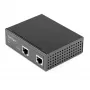 StarTech.com Industrial Gigabit Ethernet PoE Injector - 30W 802.3at PoE+ Midspan 48V-56VDC DIN Rail Power Over Ethernet Injector Adapter - -40C to +75C Kameras/Sensoren/WLAN-Zugang