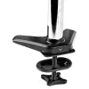 StarTech.com Schreibtisch-Monitorhalterung für einzelnes VESA-Display bis 32 Zoll oder 49 Zoll Ultrawide 8kg – voll bewegliche Gelenk- und Höhenverstellung – C-Klemme, Tischdurchführung – Einzelmonitorarm