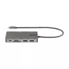 StarTech.com USB-C-Multiport-Adapter – HDMI 4K 30Hz oder VGA Travel Dock – 5Gbps USB 3.0 Hub (USB-A-/USB-C-Anschlüsse) – 100W Power Delivery – SD/Micro SD – GbE – 30cm Kabel – USB-C Mini Dock