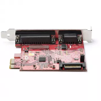 StarTech.com PCIe-Karte mit seriellem und parallelem Anschluss – PCI-Express-Kombi-Adapterkarte mit 1x DB25 Parallelport & 1x RS232 seriellem Anschluss – Erweiterungs-/Controllerkarte – PCIe-Druckerkarte