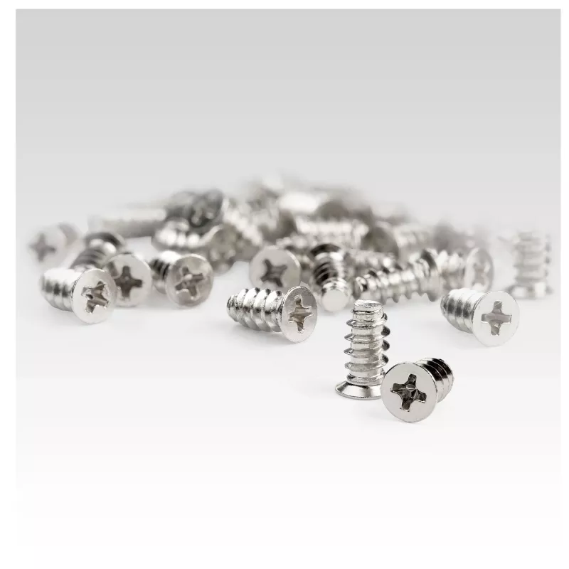 StarTech.com 50er-Pack M5-Schrauben – 10 mm lange Computer-/PC-Gehäuselüfterschrauben – selbstschneidende PC-Gehäuselüfter-Montageschrauben – Kreuzschlitz-/Flachkopf – passend für M5-Lüfterbohrungen – Stahl verzinkt