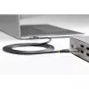 StarTech.com 50cm (20″) seitlich verschraubbares USB-C-Kabel 10Gbps – USB 3.1/3.2 Gen 2 Typ-C-Kabel – 100W (5A) Power Delivery-Ladung, DP Alt Mode – Doppel-Schraubverriegelung – USB-C-Kabel laden/synchronisieren