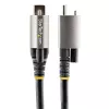StarTech.com 50 cm Top Screw Locking USB-C-Kabel 10 Gbit/s – USB 3.1/3.2 Gen 2 Typ-C-Kabel – 100 W (5 A) Power Delivery Ladeleistung, DP Alt Mode – Einfach-Schraubsicherung, USB-C Kabel Laden/Synchronisieren