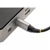 StarTech.com 50 cm Top Screw Locking USB-C-Kabel 10 Gbit/s – USB 3.1/3.2 Gen 2 Typ-C-Kabel – 100 W (5 A) Power Delivery Ladeleistung, DP Alt Mode – Einfach-Schraubsicherung, USB-C Kabel Laden/Synchronisieren
