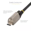 StarTech.com 50 cm Top Screw Locking USB-C-Kabel 10 Gbit/s – USB 3.1/3.2 Gen 2 Typ-C-Kabel – 100 W (5 A) Power Delivery Ladeleistung, DP Alt Mode – Einfach-Schraubsicherung, USB-C Kabel Laden/Synchronisieren